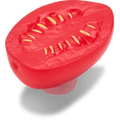 Realistic Plum Tomato Slice