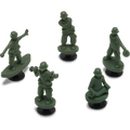 Posed Figurine 5 Pack