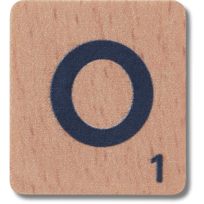 Scrabble O