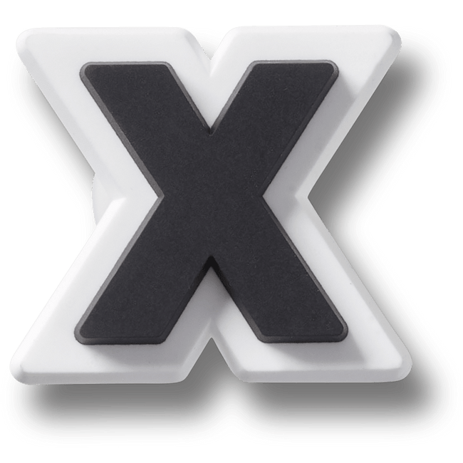 Bold Uppercase Letter X