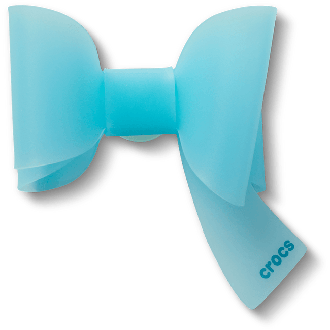 Blue Asymmetrical Bow