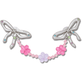 Silver Meta Flower Chain