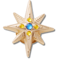 Celestial Starburst With Gem