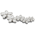 Mega Silver Flower Cluster