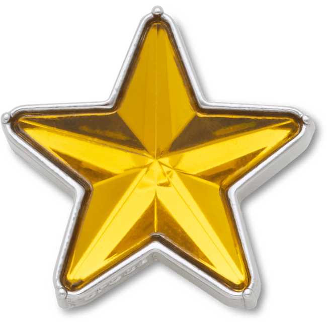 Orange and Silver SMT Gem Star