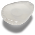 White Glass Cut Stone