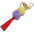 Bubble Tassel Bag Charm - Multi