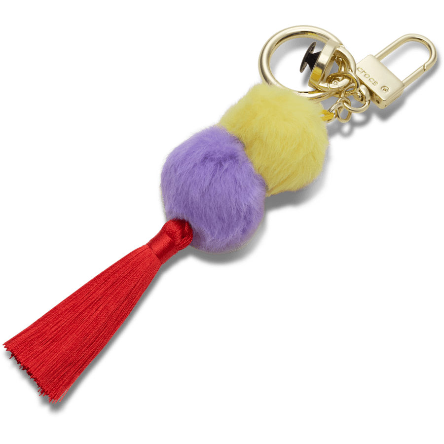 Bubble Tassel Bag Charm - Multi