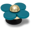 Retro Blue Spinner Flower