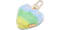 Plush Heart Bag Charm - Multi