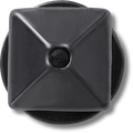 Light Silver Pyramid Stud