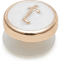 Tiny Pearlized Letter T