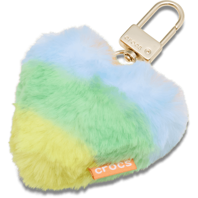 Plush Heart Bag Charm
