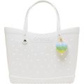 Plush Heart Bag Charm - Multi