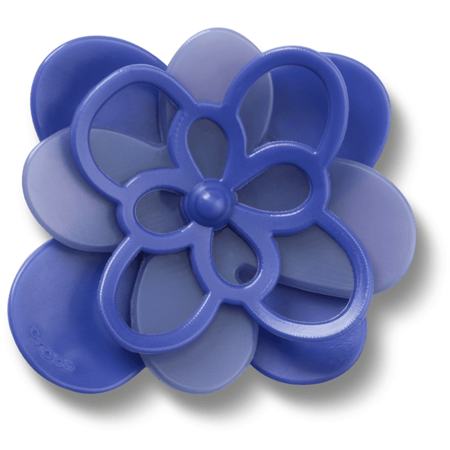 Blooming Dark Blue Flower