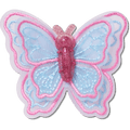 Mesh Sequin Butterfly
