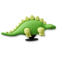 3D Green Dino with Scales