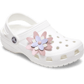 Faux Leathe r Pink Flower