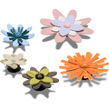 Faux Leathe r Floral 5 Pack