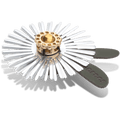 Silver Sequin Flower