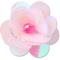 Sequin Pink Flower