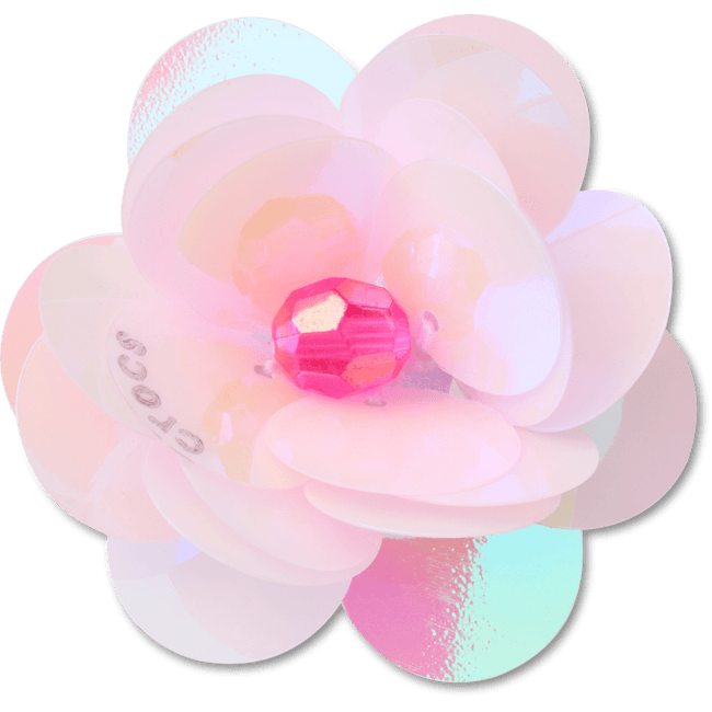 Sequin Pink Flower