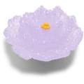 Beaded Purple Flower