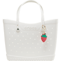 Strawberry Bag Charm Red - Red
