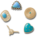 Gold Turquoise Western 5 Pack