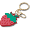 Strawberry Bag Charm Red - Red