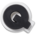 Bold Uppercase Letter Q