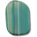 Green Glass Cut Stone