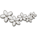 Mega Silver Flower Cluster